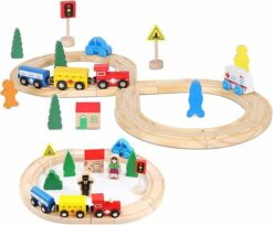 34pcs Train Track Set RO27
