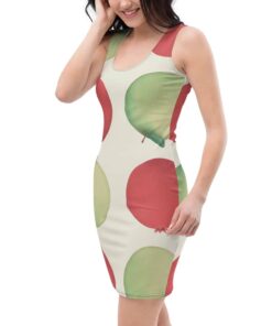 Apple Print Dress RO5