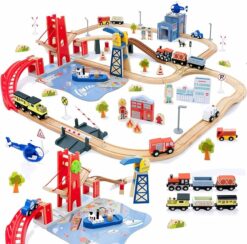 Busy Port City Train Set RO19