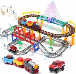 Electric Train Track Playset RO23