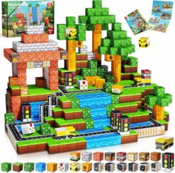 Forest Magnetic Cubes Building Blocks Set RO41