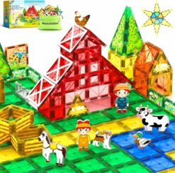 Magnetic Tiles with Farm Animals RO45