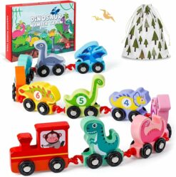 Wooden Dinosaur Train Set RO52