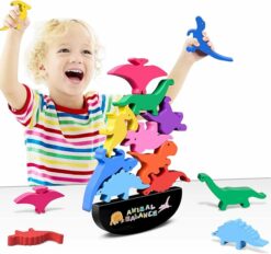 Wooden Stacking Dinosaur Toys RO49